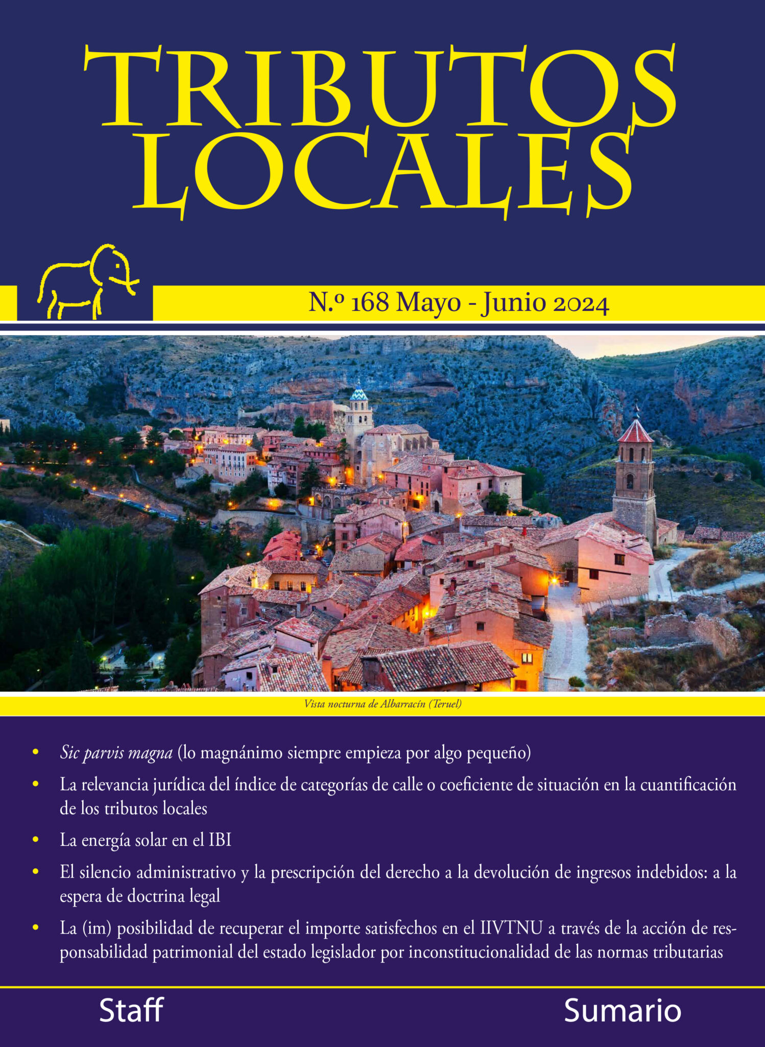 TRIBUTOS LOCALES • N.º 168 Mayo Junio 2024