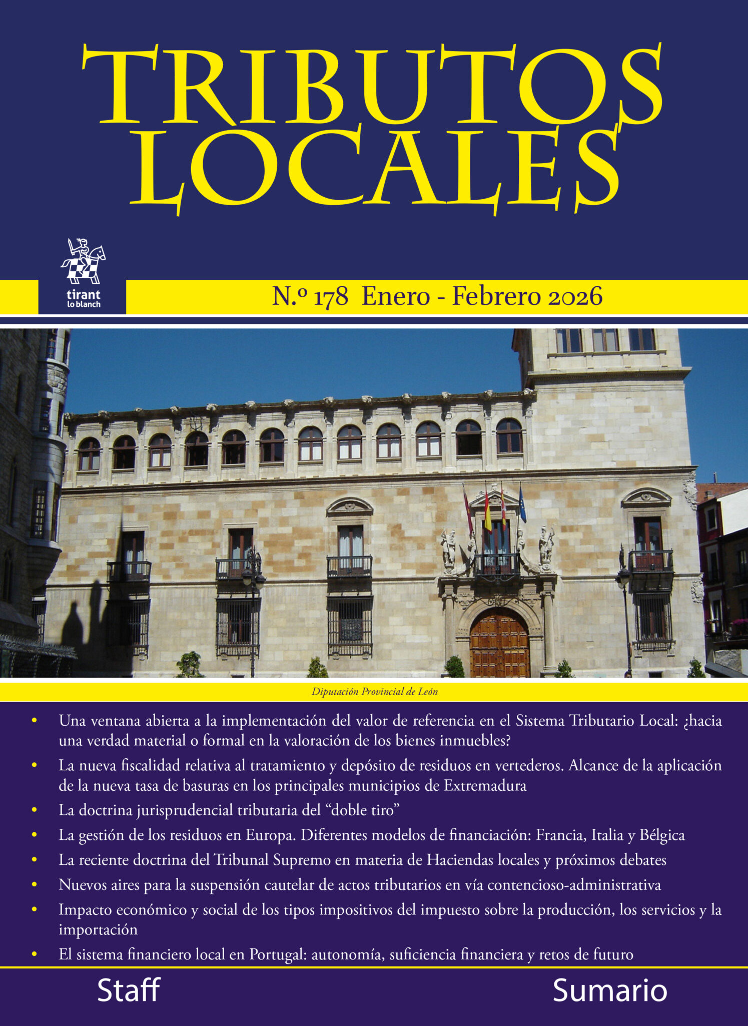 TRIBUTOS LOCALES • NÚMERO ESPECIAL: RECURSO DE CASACIÓN •